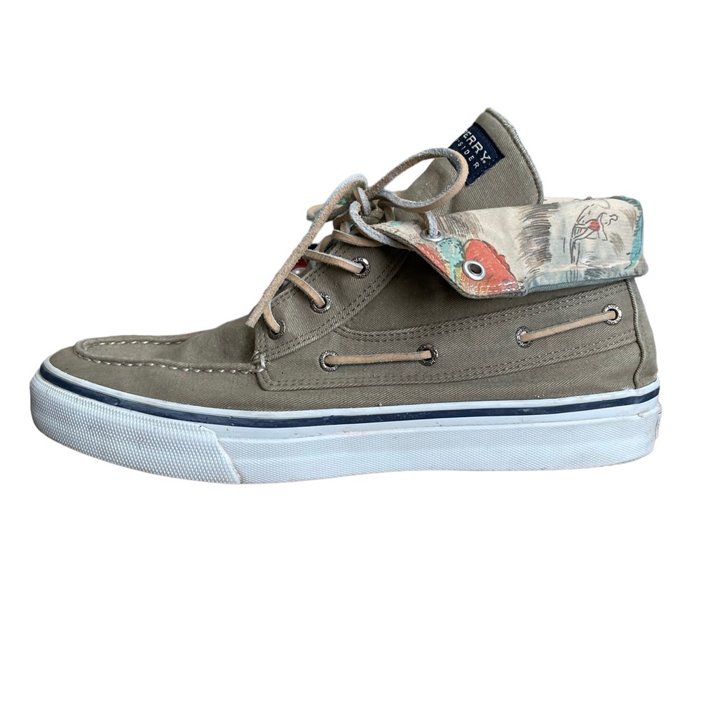 Sperry Tan High-Top Men's Shoes